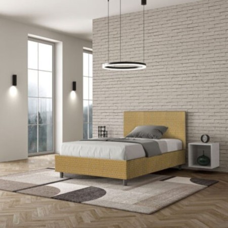 Letto una piazza e mezza tessuto Adele 120×190 Letto una piazza e mezza tessuto Adele 120×190