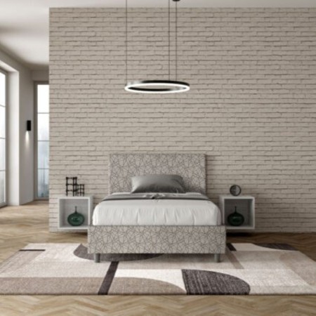 Letto una piazza e mezza tessuto Adele 120×190 Letto una piazza e mezza tessuto Adele 120×190