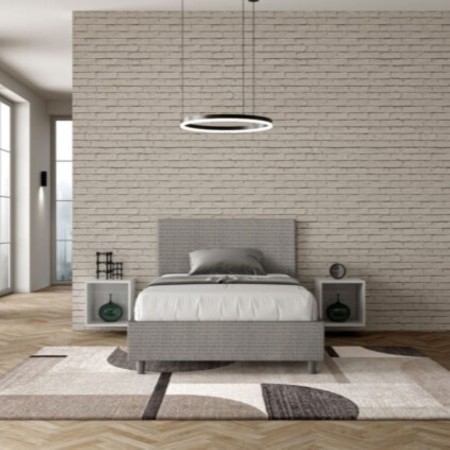 Letto una piazza e mezza tessuto Adele 120×190 Letto una piazza e mezza tessuto Adele 120×190