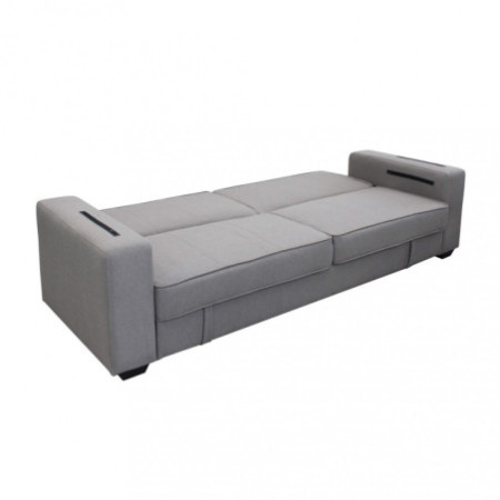 Divano Letto 3 posti GRIGIO CHIARO