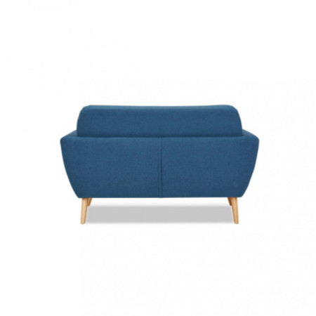 Divano 2 posti BLU struttura in legno