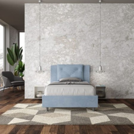 Letto una piazza e mezza microfibra Appia 120×190