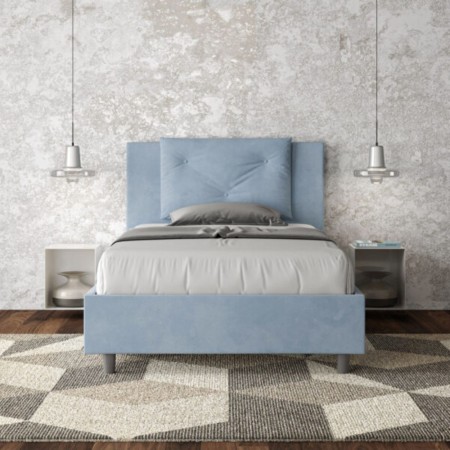 Letto una piazza e mezza microfibra Appia 120×190