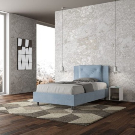 Letto una piazza e mezza microfibra Appia 120×190