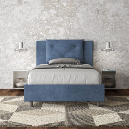 Letto una piazza e mezza microfibra Appia 120×190
