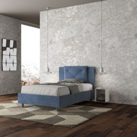 Letto una piazza e mezza microfibra Appia 120×190