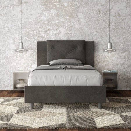 Letto una piazza e mezza microfibra Appia 120×190