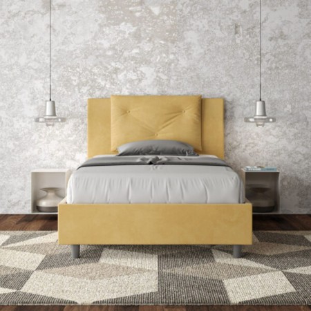 Letto una piazza e mezza microfibra Appia 120×190