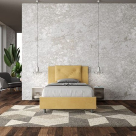 Letto una piazza e mezza microfibra Appia 120×190