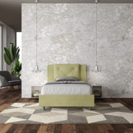 Letto una piazza e mezza microfibra Appia 120×190