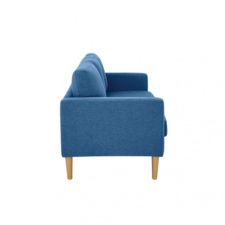 Divano 3 posti BLU struttura in legno
