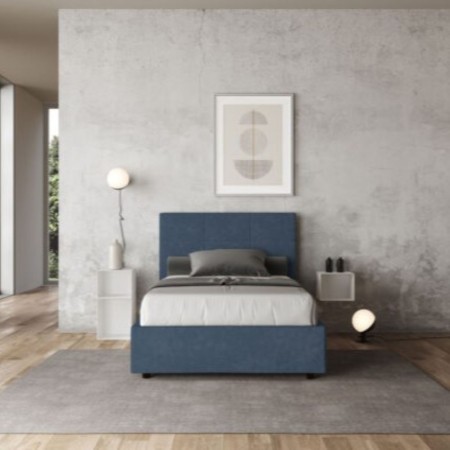Letto una piazza e mezza microfibra Mika 120×190