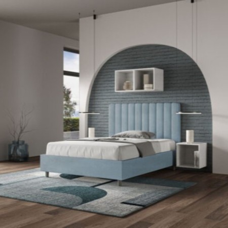 Letto una piazza e mezza microfibra Agueda 120×190