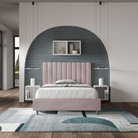 Letto una piazza e mezza microfibra Agueda 120×190