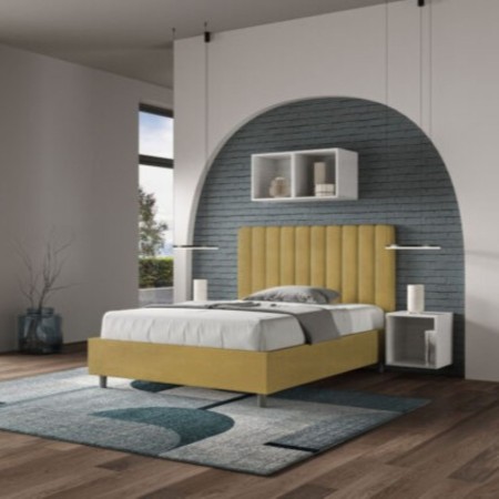 Letto una piazza e mezza microfibra Agueda 120×190