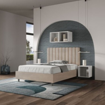 Letto una piazza e mezza microfibra Agueda 120×190