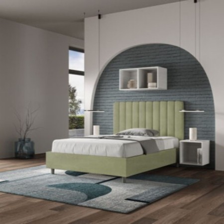 Letto una piazza e mezza microfibra Agueda 120×190