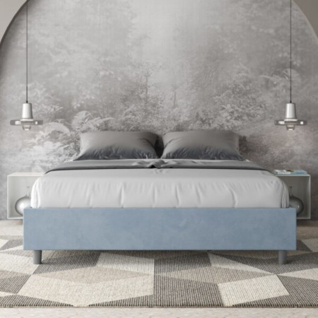 Letto Matrimoniale microfibra Azelia 160×190