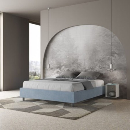 Letto Matrimoniale microfibra Azelia 160×190