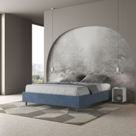 Letto Matrimoniale microfibra Azelia 160×190