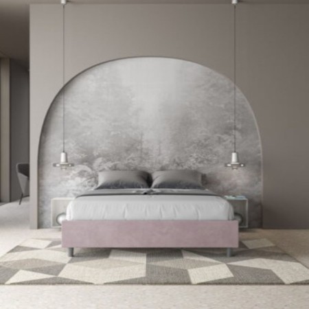 Letto Matrimoniale microfibra Azelia 160×190
