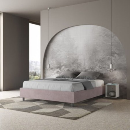 Letto Matrimoniale microfibra Azelia 160×190