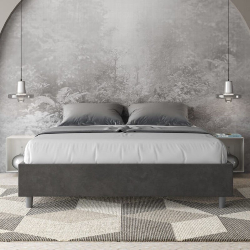 Letto Matrimoniale microfibra Azelia 160×190