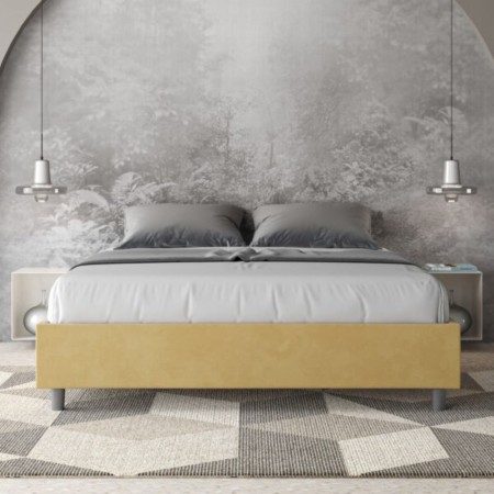Letto Matrimoniale microfibra Azelia 160×190