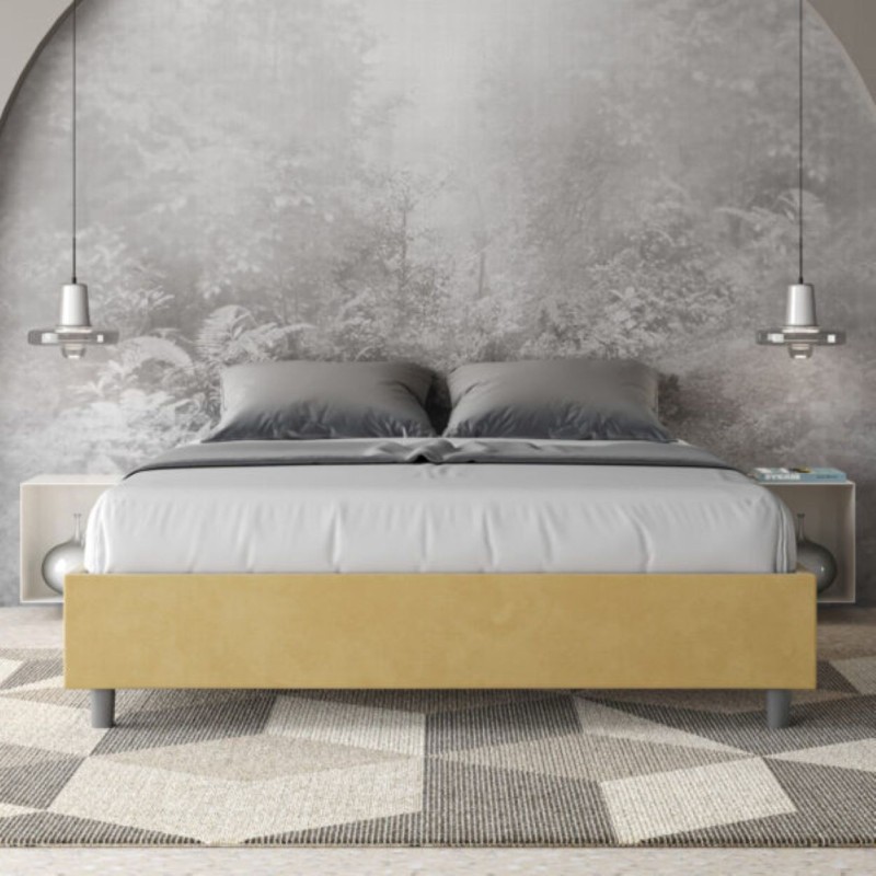 Letto Matrimoniale microfibra Azelia 160×190