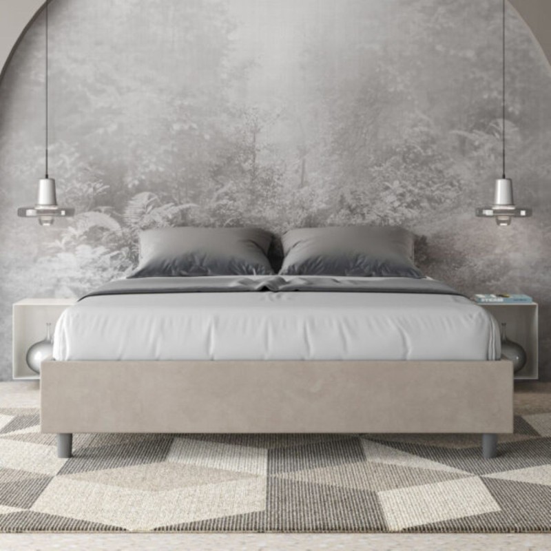 Letto Matrimoniale microfibra Azelia 160×190