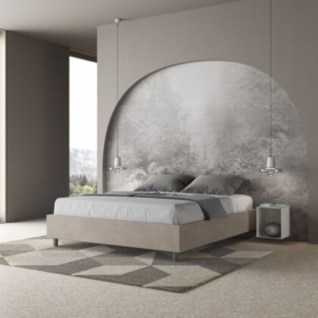 Letto Matrimoniale microfibra Azelia 160×190
