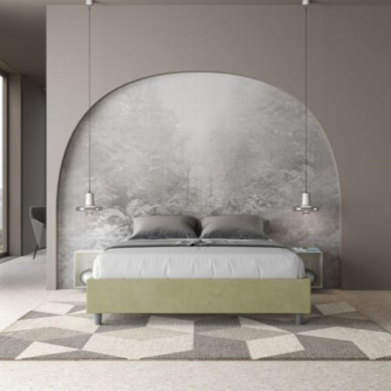 Letto Matrimoniale microfibra Azelia 160×190