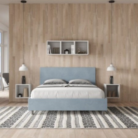 Letto Matrimoniale microfibra Adele 160×190