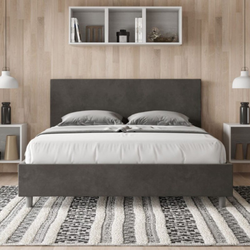 Letto Matrimoniale microfibra Adele 160×190