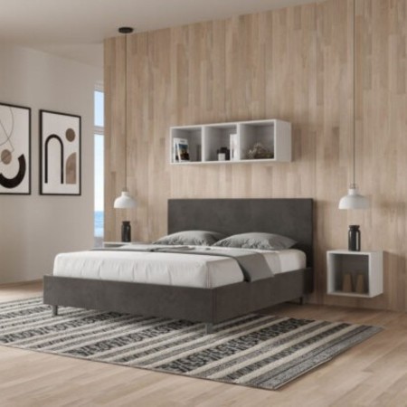 Letto Matrimoniale microfibra Adele 160×190