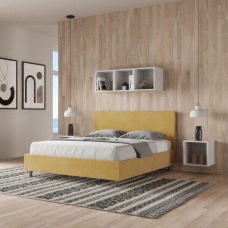Letto Matrimoniale microfibra Adele 160×190