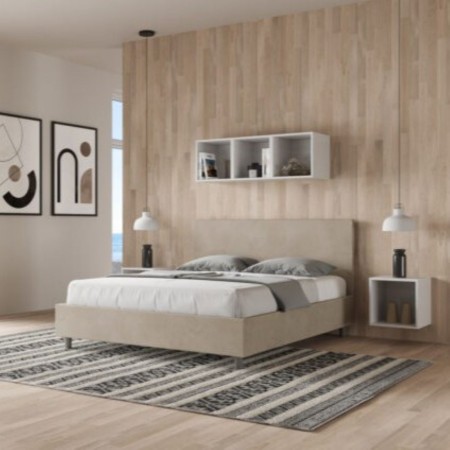 Letto Matrimoniale microfibra Adele 160×190