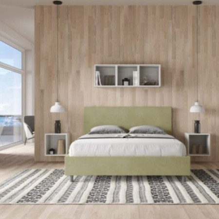 Letto Matrimoniale microfibra Adele 160×190
