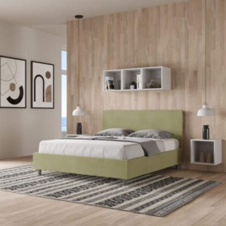 Letto Matrimoniale microfibra Adele 160×190