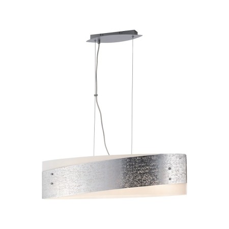 Lampadario Sospensione Paris Class Colore Silver 60W