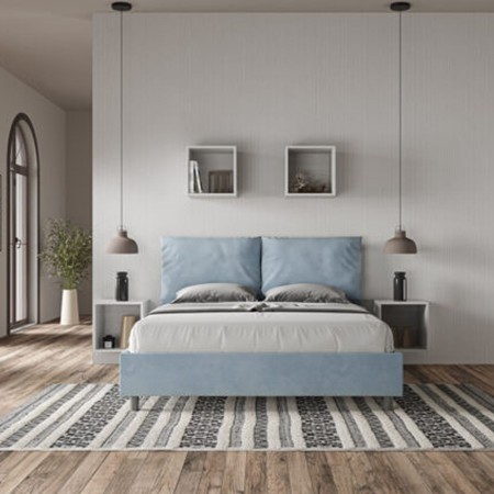 Letto Matrimoniale microfibra Antea 160×190