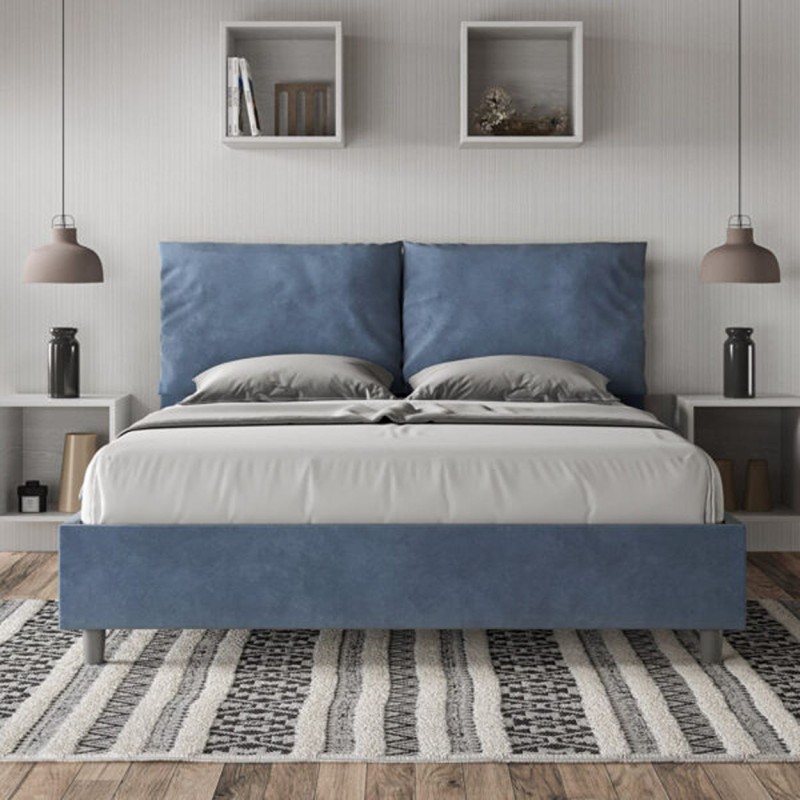 Letto Matrimoniale microfibra Antea 160×190