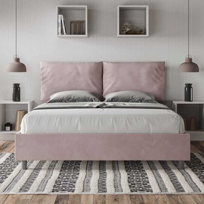 Letto Matrimoniale microfibra Antea 160×190