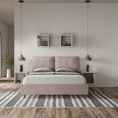 Letto Matrimoniale microfibra Antea 160×190