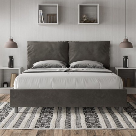 Letto Matrimoniale microfibra Antea 160×190