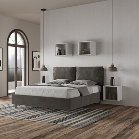 Letto Matrimoniale microfibra Antea 160×190