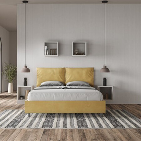 Letto Matrimoniale microfibra Antea 160×190