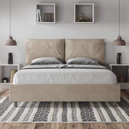 Letto Matrimoniale microfibra Antea 160×190