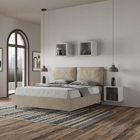 Letto Matrimoniale microfibra Antea 160×190