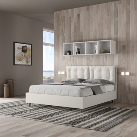Letto Matrimoniale similpelle Annalisa 160x190 cm